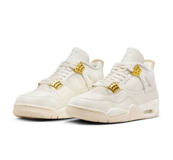 Air Jordan 4 Retro (WMNS) "Metallic Gold" AQ9129-170