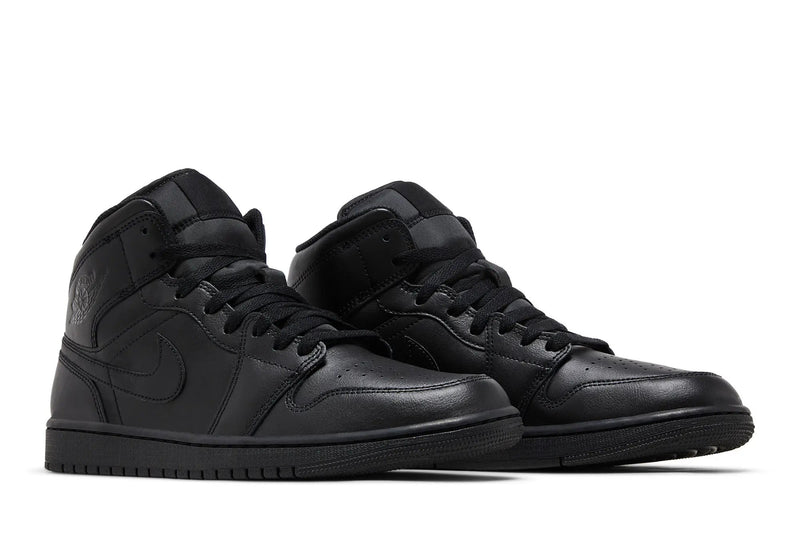 Air Jordan 1 Mid "Triple Black" (2022)