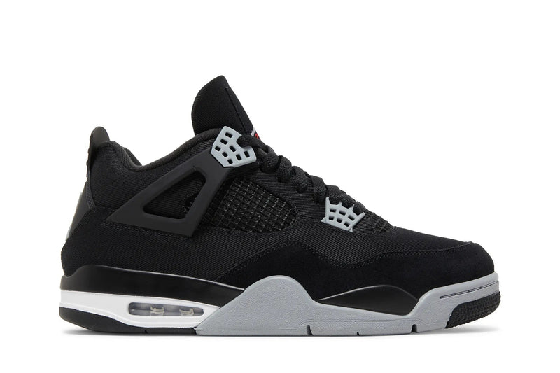 Air Jordan 4 Retro SE "Black Canvas"