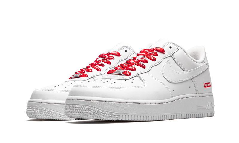 Nike Air Force 1 Low SP Supreme "Mini Box Logo" White CU9225-100